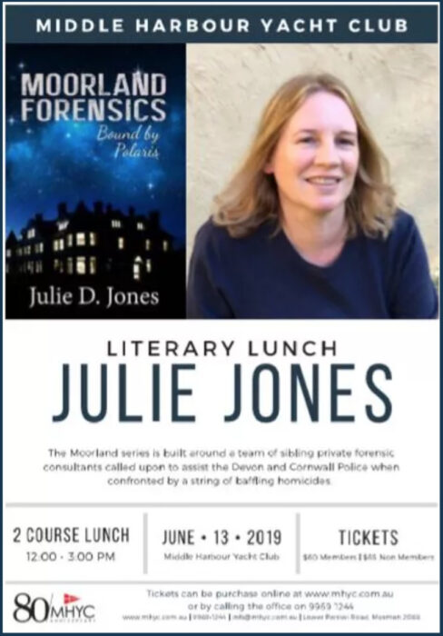 Julie d jones literary lunch